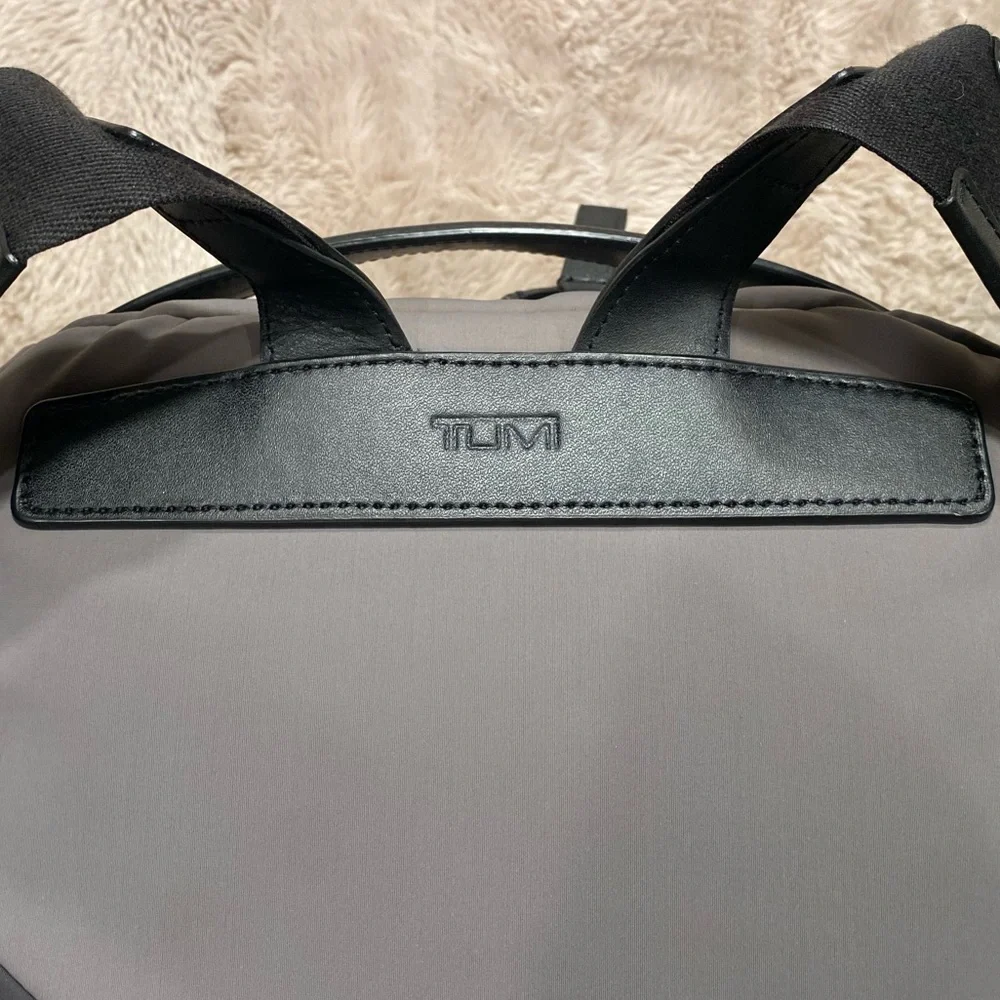 TUMI Harrison Nylon Bates. Gray/Black Backpack- Excellent condition